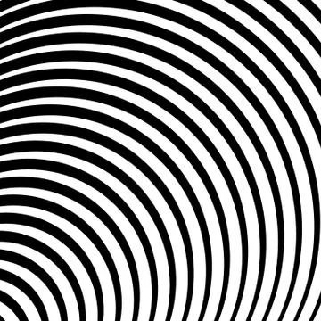 Concentric circles,concentric rings abstract geometric pattern. Radial, radia 스톡 일러스트