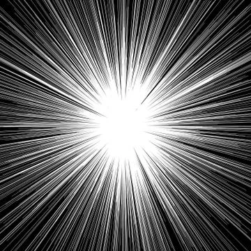 Concentric circular pattern. Random burst, radiating, radial element with dis Stock Illustration