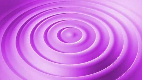 Concentric circular ripples in smooth gradient, abstract glossy rings creat.. Stock Footage 330547739