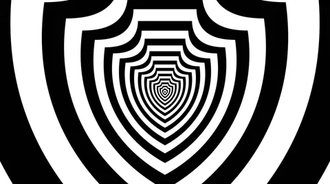 Concentric dashing arms 스톡 동영상 49231197