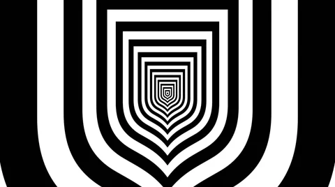 Concentric dashing coat of arms 스톡 동영상 49231175