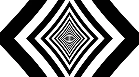 Concentric dashing diamonds 스톡 동영상 49234846