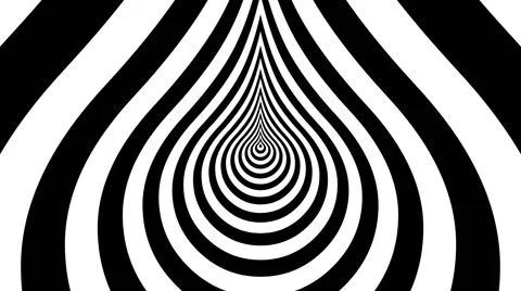 Concentric dashing drops Stock Footage 49232544