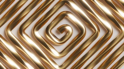 Concentric diamond spiral rotating in a seamless loop. Stock Footage 330062383