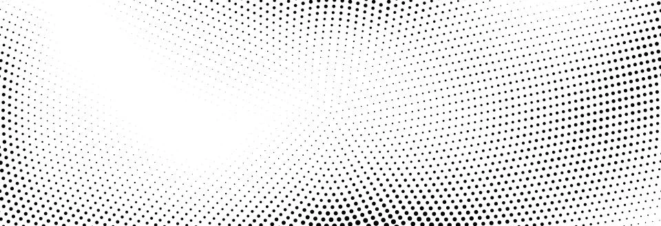 Concentric dotted noise gradient texture. Radial halftone grain background Stock Illustration