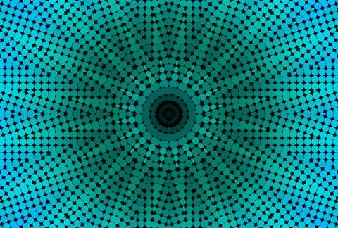 Concentric dotted pattern Abstract background with radial dotted pattern C... Stock Photos