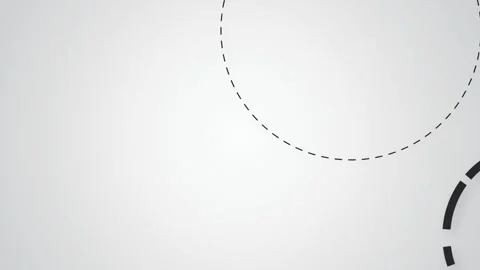 Concentric geometric circles seamless loop motion background Stock Footage 344971874