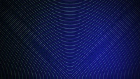 Concentric geometric lines radiate from the bottom center in a seamless loop Stock Footage 341070614