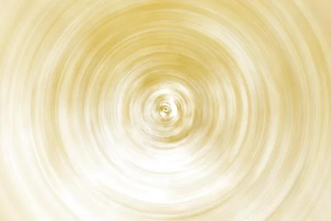 Concentric golden circles abstract element. Radiating, ripple effect. Stock Photos