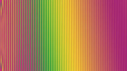 Concentric gradient circles on pink background, multicolored Stock Illustration