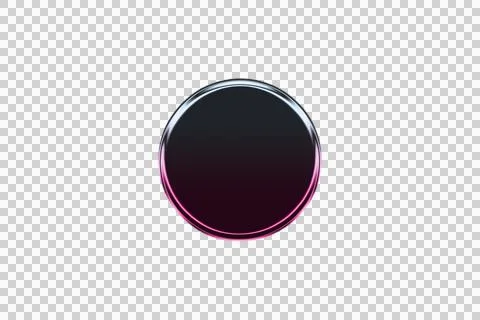 Concentric gradient rings in dark purple magenta and black transparent Illustrazione stock