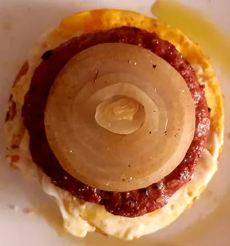 Concentric hamburger Stock Photos