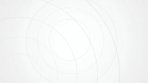 Concentric intersecting rings line pattern seamless loop motion Stock Footage 347205157