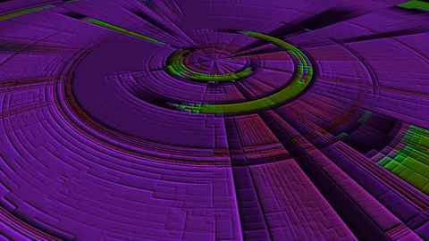 Concentric Motion Vortex Concentric Circles Radial Lines Grid Texture Stock Footage 300142460