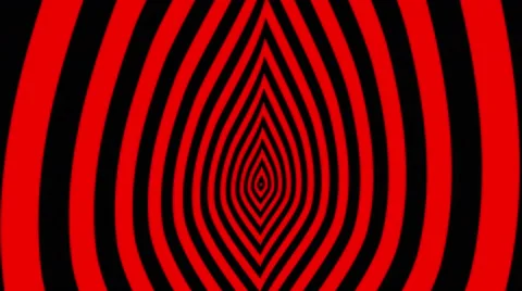 Concentric oncoming symbol flame 스톡 동영상 50252925