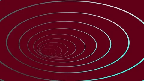 Concentric oval rings motion pattern from bottom left to centre point  Stock Footage 270056496