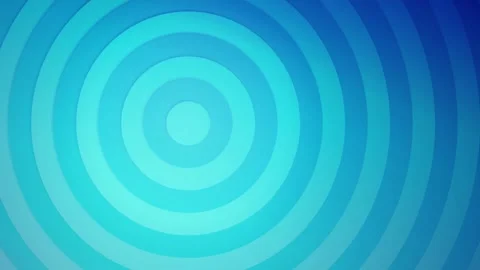 Concentric paper cut circles expand in a seamless loop Stock Footage 341665602