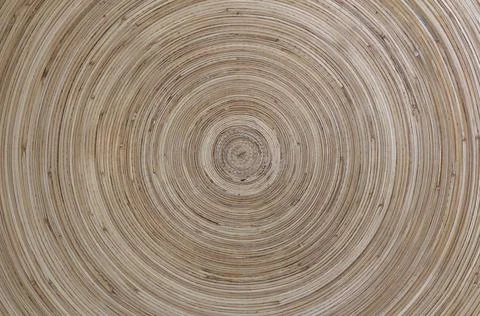 Concentric patterns of wood Concentric pattern of wood, with warm tones an... Stock Photos