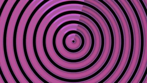 Concentric pink circles Stock Illustration