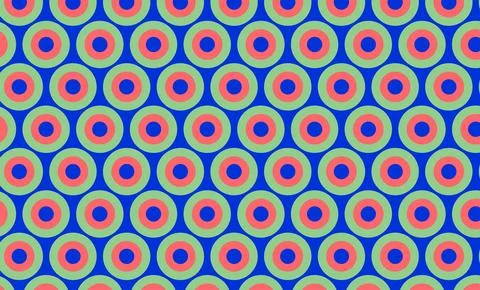 Concentric Purple Circles Abstract Pattern Background With Magenta Radial L.. Stockillustratie