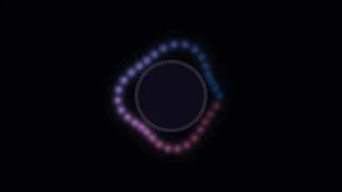 Concentric Ring Title Animation Seamless Loop Stock Footage 341700798
