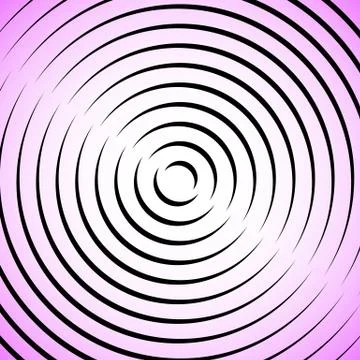 Concentric rings, circles pattern. Circles background pattern. Stockillustratie