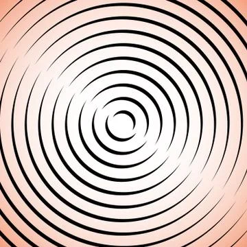 Concentric rings, circles pattern. Circles background pattern. イラスト素材