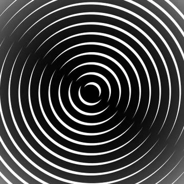 Concentric rings, circles pattern. Circles background pattern. Stock Illustration