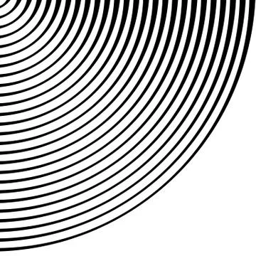 Concentric rings, circles pattern. Circles background pattern. Stock Illustration