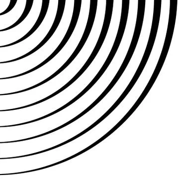 Concentric rings, circles pattern. Circles background pattern. イラスト素材