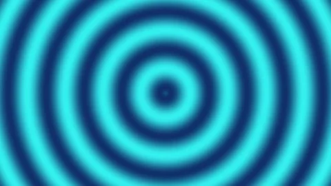 Concentric ripple rings expanding seamless looping background 4K Stock Footage 337119683