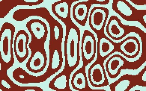 Concentric Ripple Wave Interference Abstract Geometric Pattern Background 스톡 일러스트