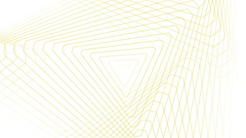 Concentric shapes and waves interference animation. Animated abstract background Stock Footage 156748124