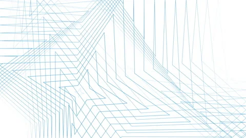 Concentric shapes and waves interference animation. Animated abstract background Stock Footage 156843755
