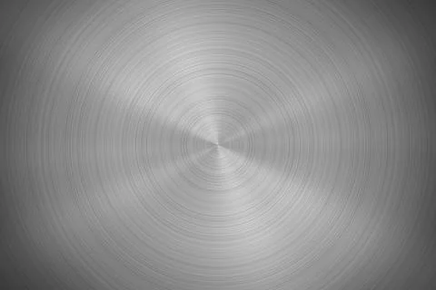 Concentric Shiny Metal texture Stock Illustration