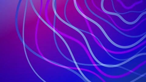 Concentric wavy lines drift slowly in a seamless loop Stock Footage 341856008