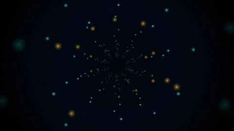 Concentric web network tunnel flying seamless loop motion background Stock Footage 344799337