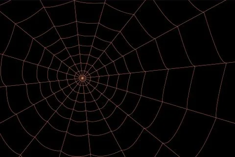 Concentric white web on a gray background Illustrazione stock