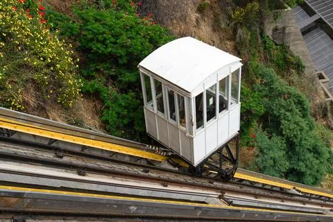 Concepcion Elevator (Ascensor) Stock Photos