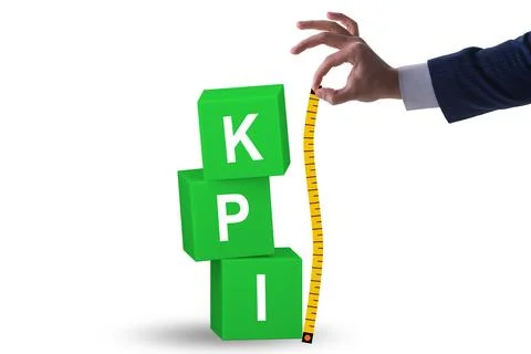 Concepg of key performance indicator Foto stock