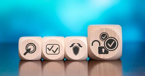 Concept of 2fa 写真素材