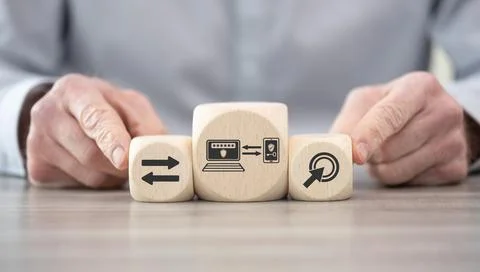 Concept of 2fa Stock Photos