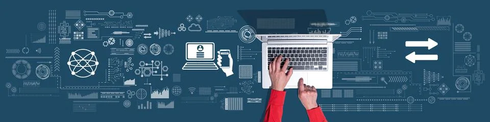 Concept of 2fa Stock Photos