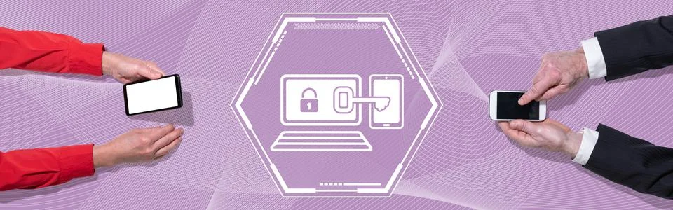 Concept of 2fa Stock Photos