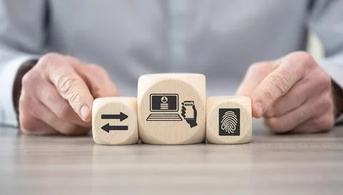 Concept of 2fa Stock Photos