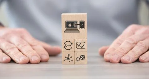 Concept of 2fa Stock Photos