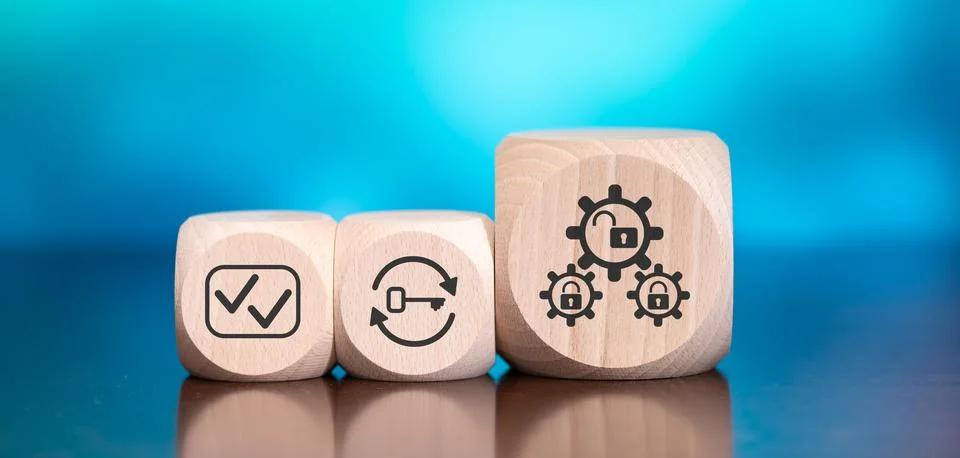 Concept of 2fa 写真素材