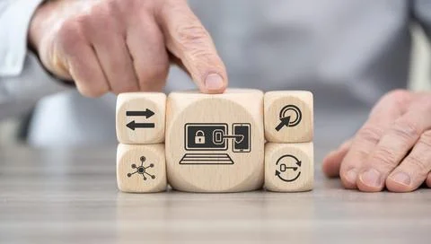 Concept of 2fa Stock Photos