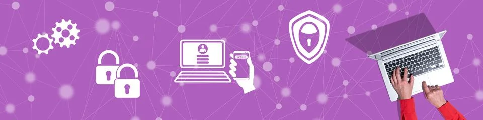 Concept of 2fa 写真素材