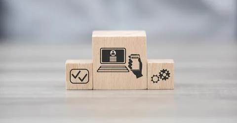 Concept of 2fa 写真素材